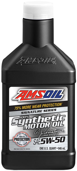 AMSOIL® 5W-50 MS European Series Oil Bottle