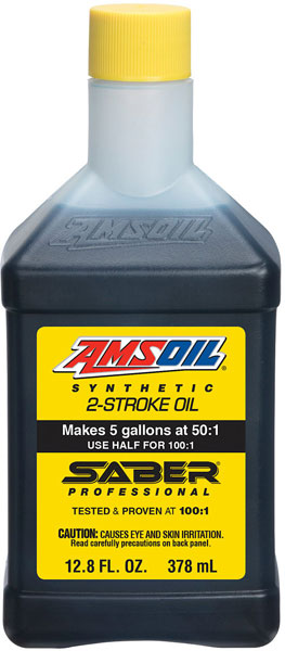 AMSOIL® SABER® Professional 2-Stroke Oil Bottle