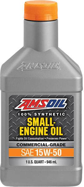 AMSOIL® 15W-50 Small Engine Oil Bottle